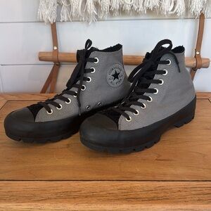 Converse Chuck Taylor All Star Lugged Hi 573066C Mason/Black/Black SZ 9